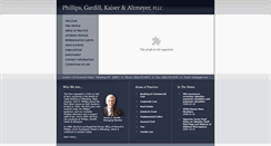 Desktop Screenshot of pgka.com