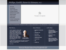 Tablet Screenshot of pgka.com